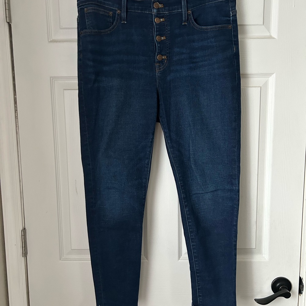 J. Crew 10” High-Rise Skinny Jeans